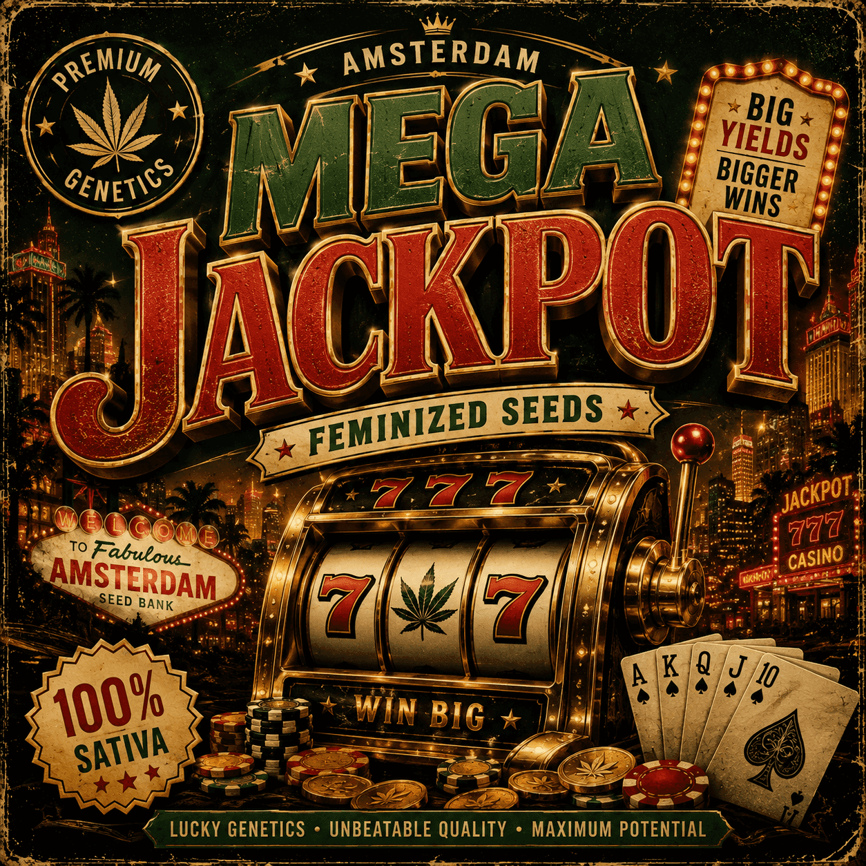 Mega Jackpot Feminized Seeds