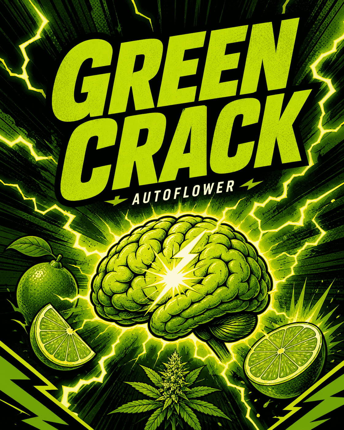 Green Crack Autoflower Seeds