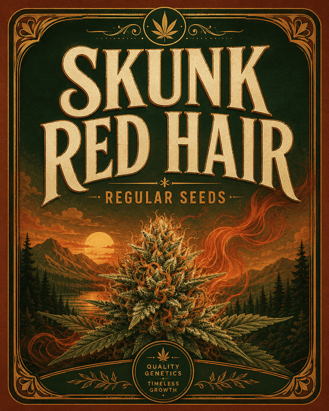 Skunk Red Hair Regular Seeds