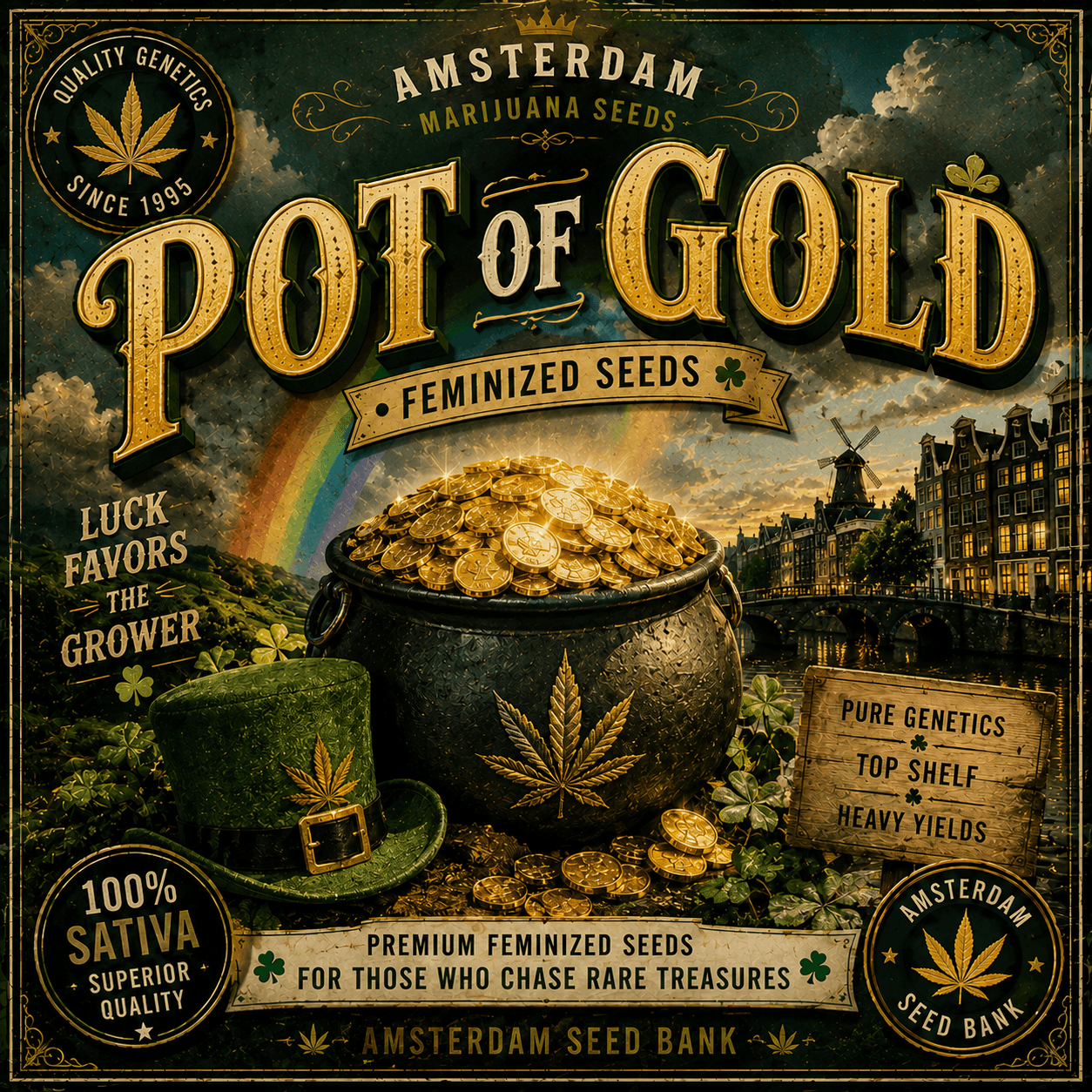 Pot of Gold Feminiserade frön - photo 4