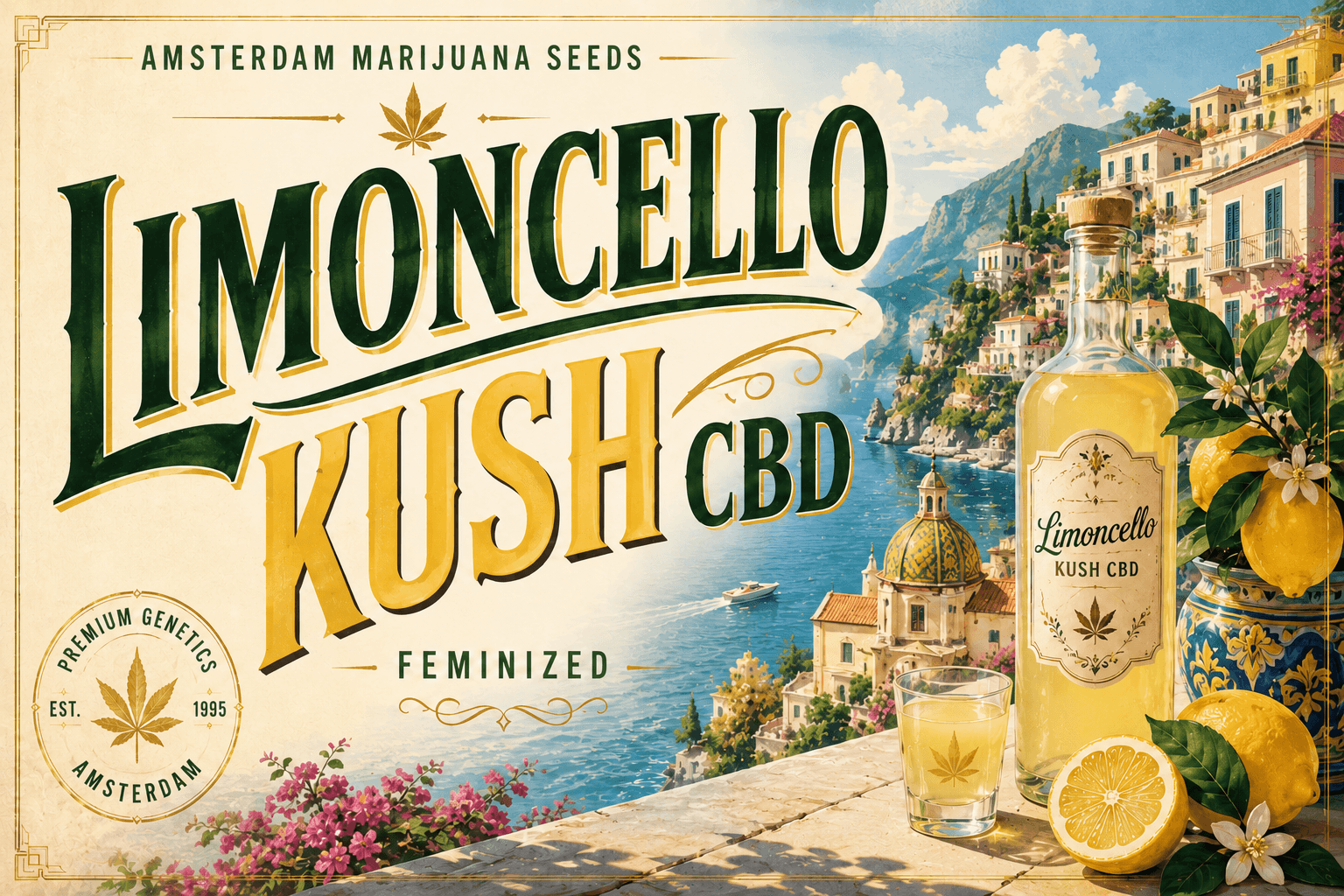 Graines féminisées CBD Limoncello Kush - photo 3