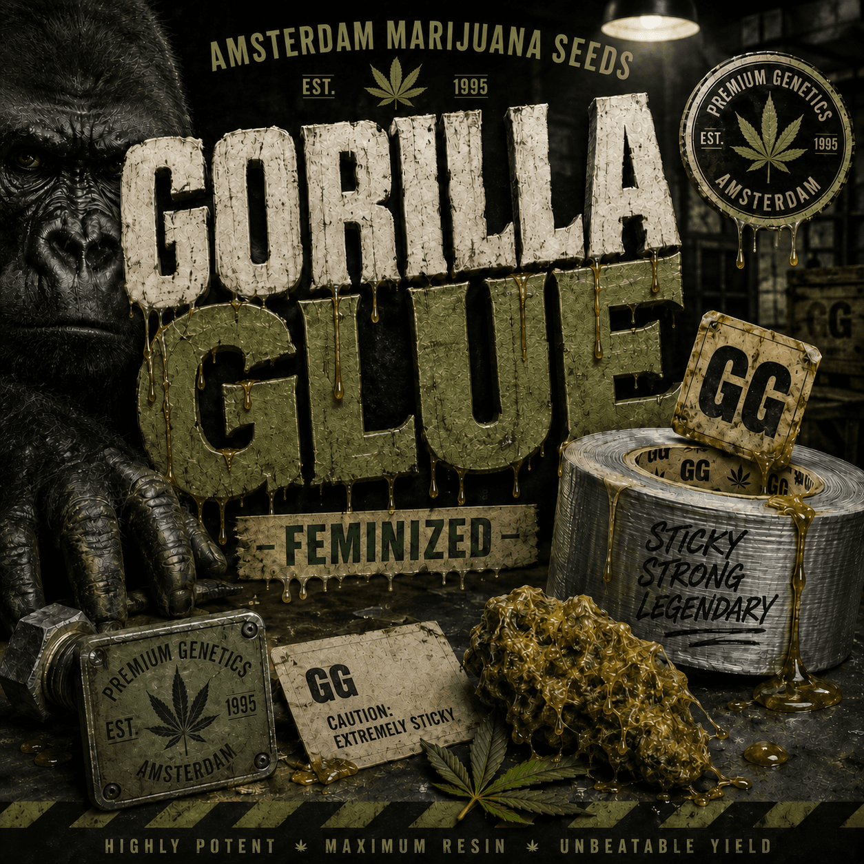 Gorilla Glue Feminiserade frön - photo 3