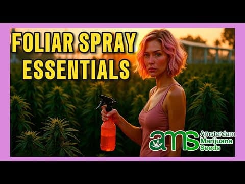 How to Use Foliar Spray for Cannabis Plants