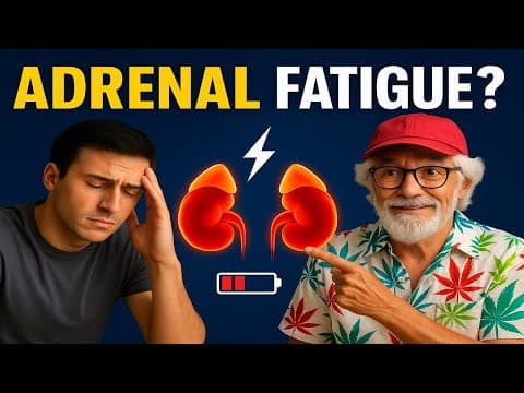 Cannabis vs Chronic Stress Real Help for Adrenal Fatigue!