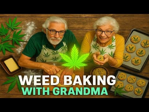 Cannabis Cookies with Grandma
