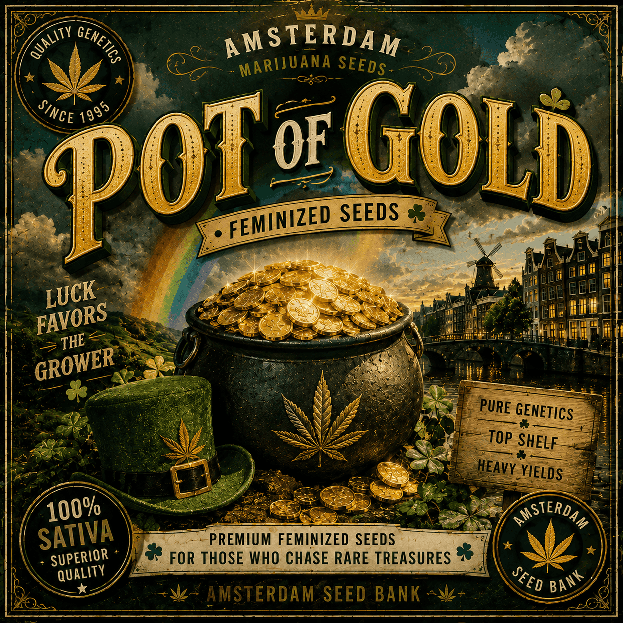 Graines féminisées Pot of Gold