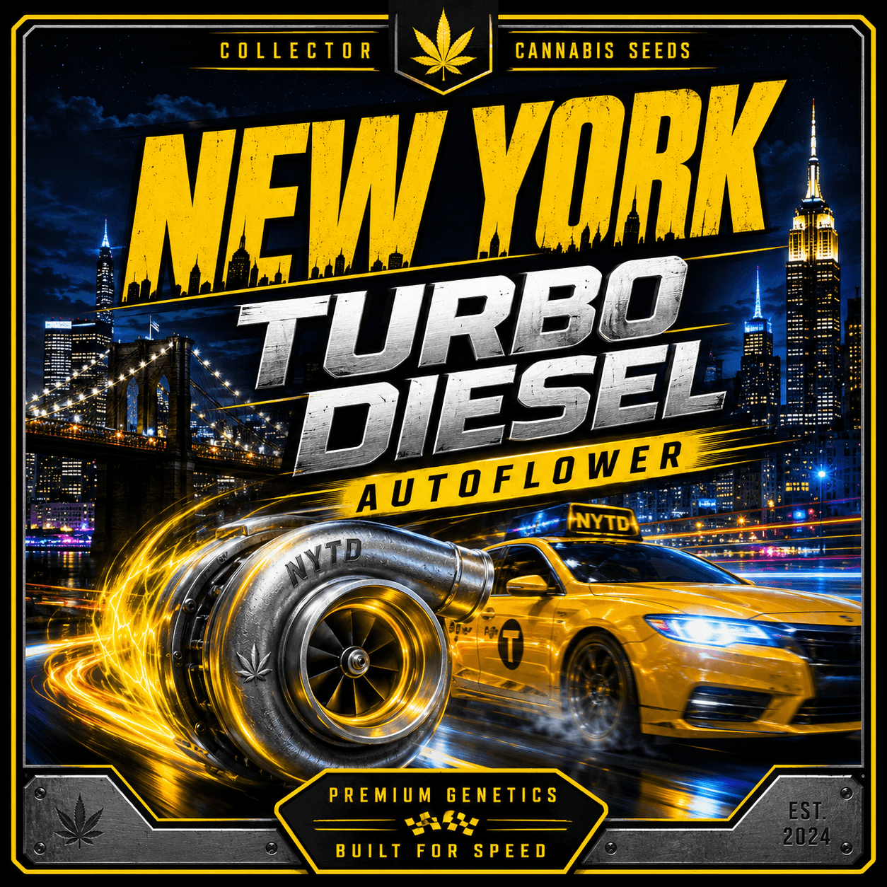 New York Turbo Diesel Autoflower frön - photo 3