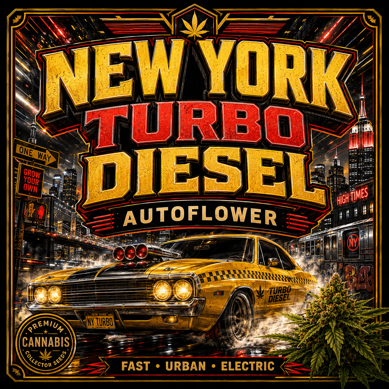 New York Turbo Diesel Autoflower frön - photo 4