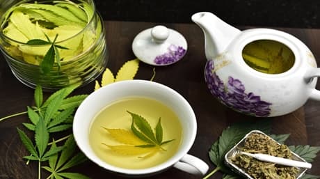 The advantage of drinking marijuana tea