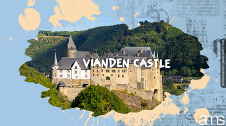 Vianden Castle Luxembourg Ardennes