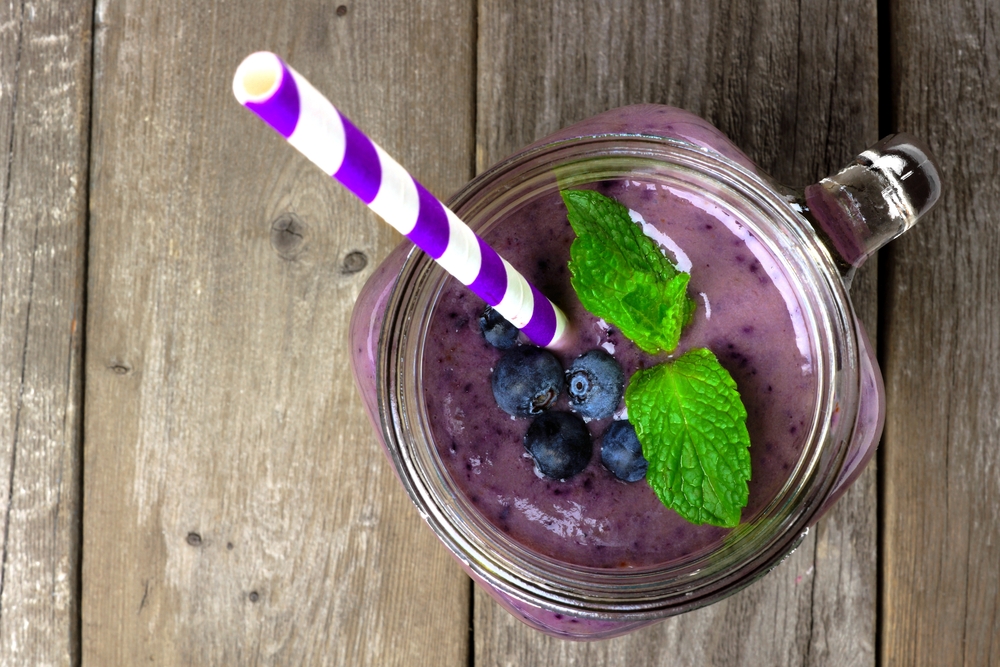 cannabis blueberry smoothie recipe