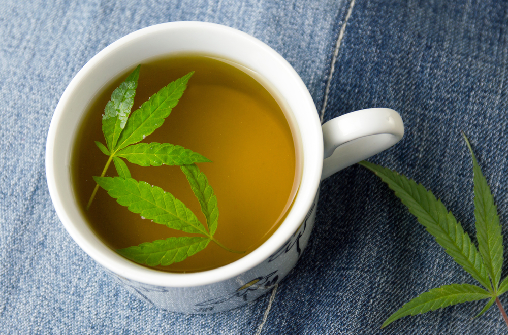 cannabis infused tea