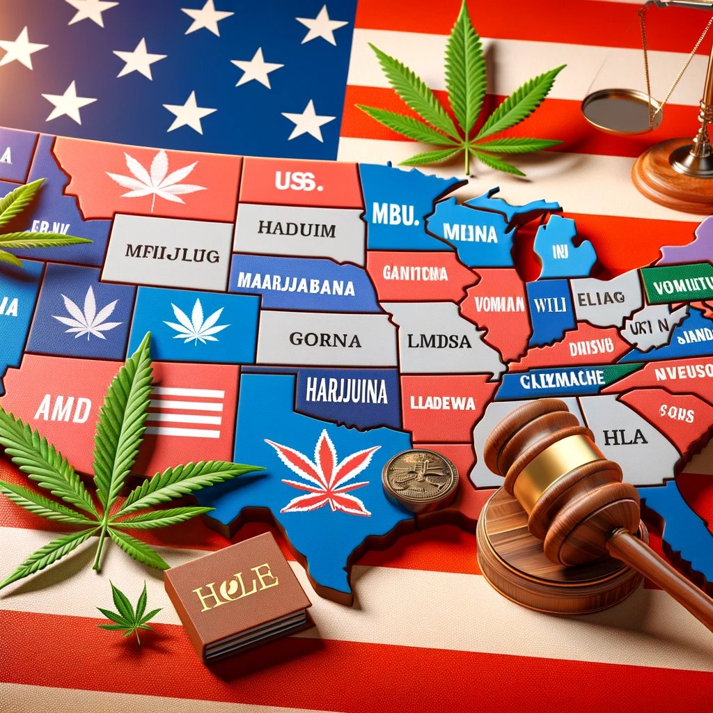 Marijuana Legalization Across U.S.