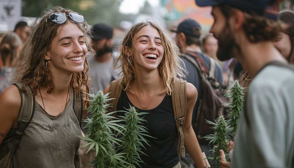 Cannabis Events 2025 – Mark Your Calendar Crowd enjoying an outdoor cannabis events 2025