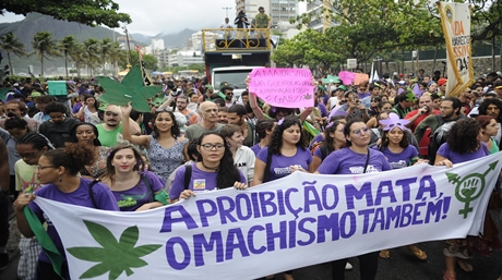 Marijuana March Rio de Janeiro