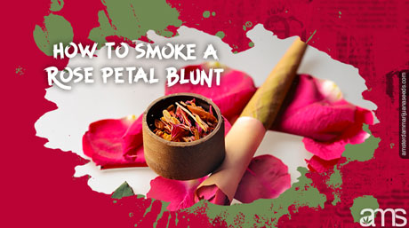 blunt made from rose petals