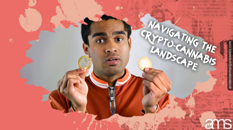 man with two crypto coins who don't know which one to use