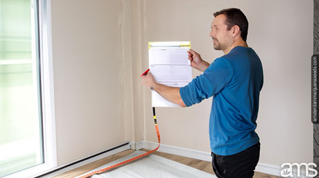 man designs his grow space