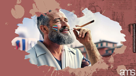 smoking Sampdoria Genoa italy