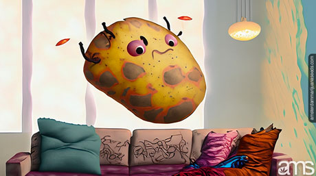 Harry metamorphosed into potato