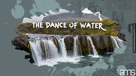 the dance of water Icelandic waterfalls