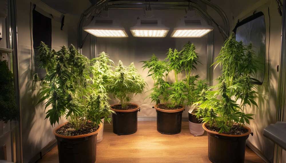 Best Cannabis Grow Kits for Beginners: What to Look For Complete cannabis grow kit setup with tent, lights, fan, and filter – ideal for beginners